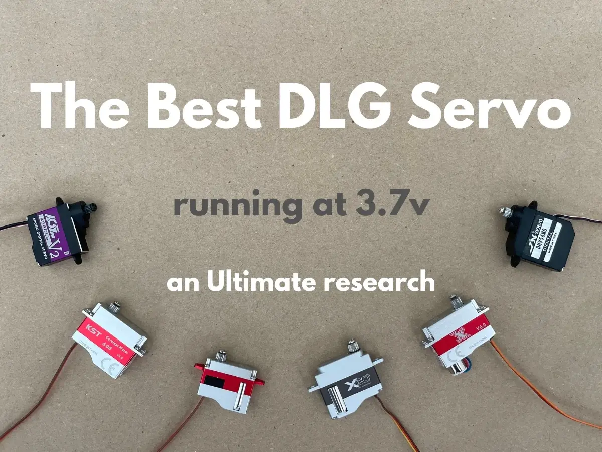 The Best DLG Servo Running At 3.7v (1S LiPo) - FlightPoint