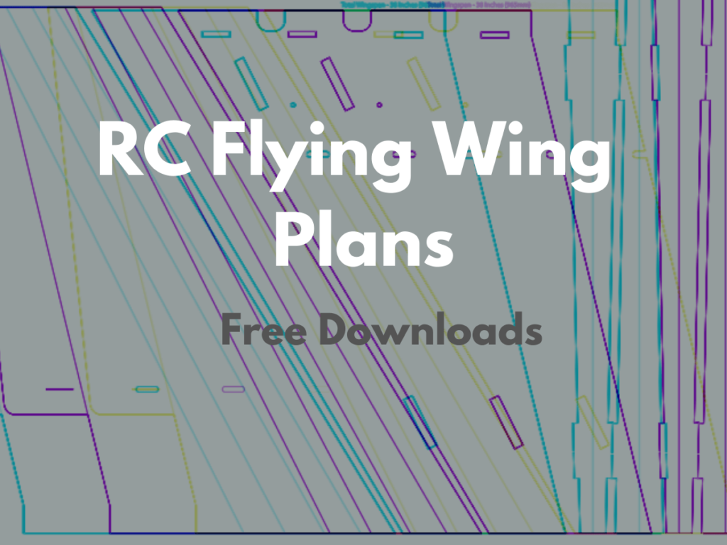 RC Flying Wing Plans: Free Downloads | FlightPoint