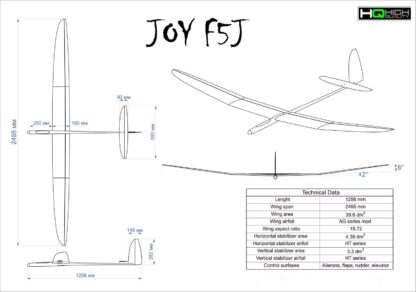 Joy F5J Specs