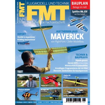 FMT Magazine 06/2025 feat. Maverick F5K on the cover ;)