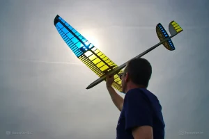 Maverick F5K before the launch
