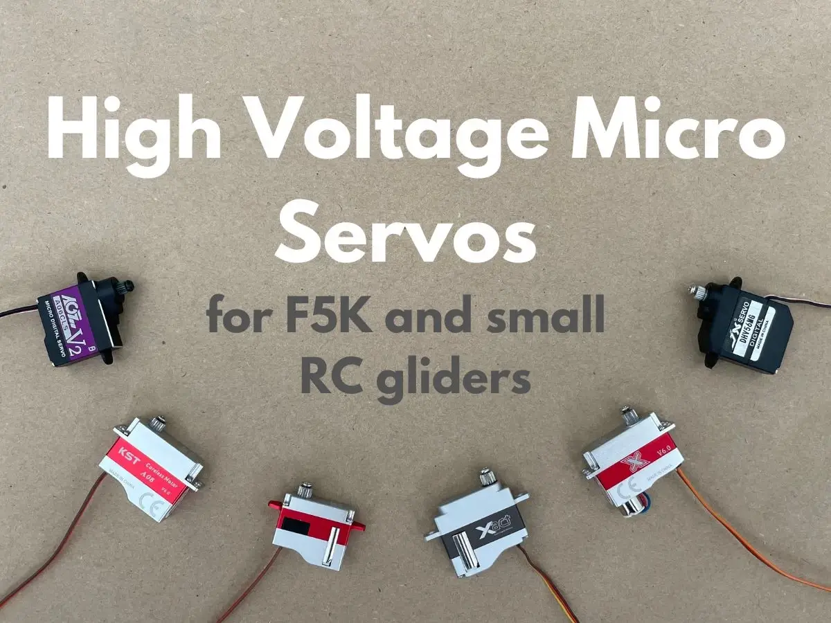 High Voltage Servos - F5K Eddition