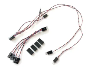 Maverick F5K Wing Harness Apart
