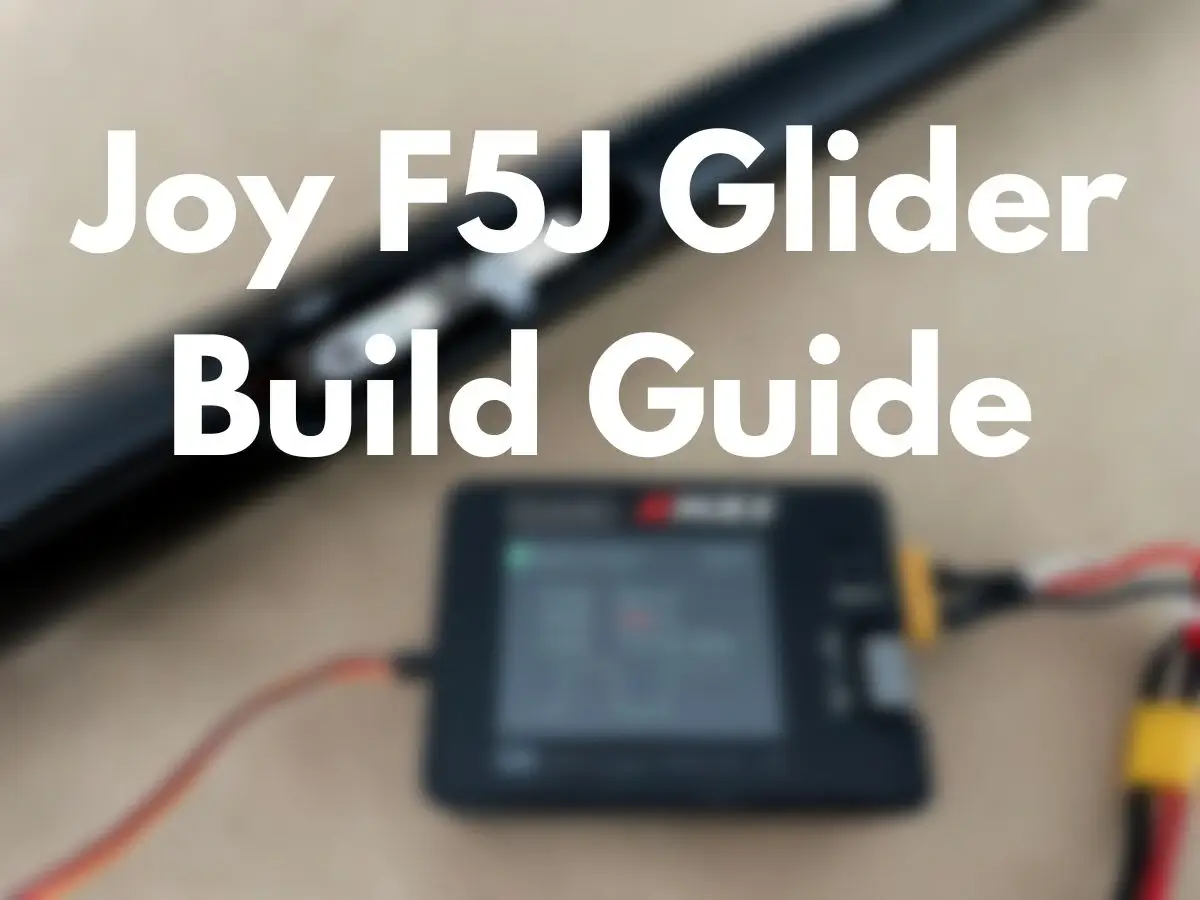 Joy F5J Glider Build