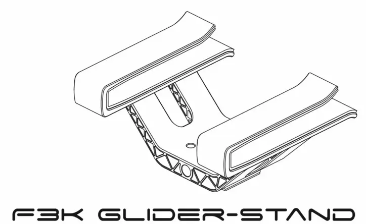 3D Printed RC Glider Stand