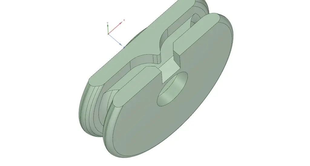 3D Printed Servo Pulley