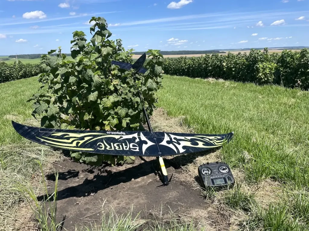 Sabre F5K at the field