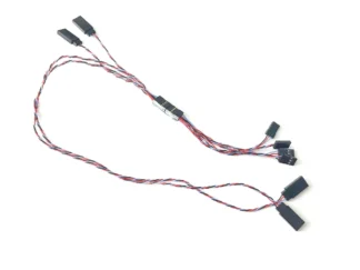 Maverick F5K Wing Harness Connected